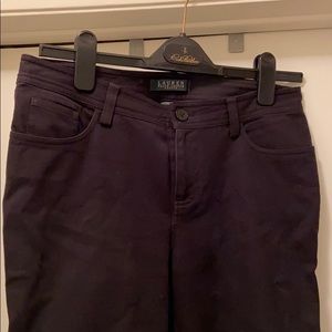 Black Ralph Lauren pants size 4 petite